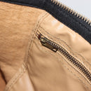 Christian Dior Trotter Canvas Boston Bag Navy Silver Auth gh2199-20
