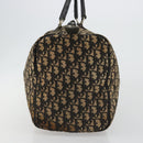 Christian Dior Trotter Canvas Boston Bag Navy Silver Auth gh2199-5