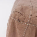 PRADA Chain Shoulder Bag Leather Pink Silver Auth gh2200A-5