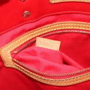 LOUIS VUITTON Monogram Vernis Reade MM Hand Bag Red Rouge M91086 LV Auth gh2202-12