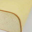 LOUIS VUITTON Monogram Vernis Houston Hand Bag Perle M91342 LV Auth gh2203A-10