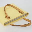 LOUIS VUITTON Monogram Vernis Houston Hand Bag Perle M91342 LV Auth gh2203A-6