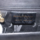 Salvatore Ferragamo Vala Shoulder Bag Leather Black Gold Auth gh2205A-11