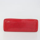 LOUIS VUITTON Monogram Vernis Wilshire PM Hand Bag Rose Pop M93643 Auth gh2207-5