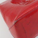 LOUIS VUITTON Monogram Vernis Wilshire PM Hand Bag Rose Pop M93643 Auth gh2207-16