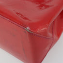 LOUIS VUITTON Monogram Vernis Wilshire PM Hand Bag Rose Pop M93643 Auth gh2207-17