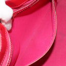LOUIS VUITTON Monogram Vernis Wilshire PM Hand Bag Rose Pop M93643 Auth gh2207-24