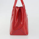 LOUIS VUITTON Monogram Vernis Wilshire PM Hand Bag Rose Pop M93643 Auth gh2207-3