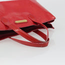 LOUIS VUITTON Monogram Vernis Wilshire PM Hand Bag Rose Pop M93643 Auth gh2207-7