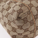 GUCCI GG Canvas Hand Bag Beige 101333 Auth gh2208-15