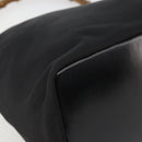 GUCCI Bamboo Hand Bag Canvas Black Silver 000 1956 0531 Auth gh2209A-16