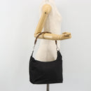 GUCCI Bamboo Hand Bag Canvas Black Silver 000 1956 0531 Auth gh2209A-22