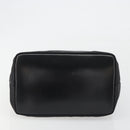 GUCCI Bamboo Hand Bag Canvas Black Silver 000 1956 0531 Auth gh2209A-5