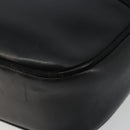 Salvatore Ferragamo Vala Shoulder Bag Leather Black Gold Auth gh2213-9