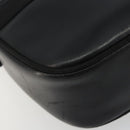 Salvatore Ferragamo Vala Shoulder Bag Leather Black Gold Auth gh2213-14