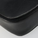 Salvatore Ferragamo Vala Shoulder Bag Leather Black Gold Auth gh2213-16