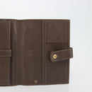 GUCCI GG Supreme Book Cover Day PVC Beige Gold Auth gh2217-16