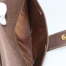 GUCCI GG Supreme Book Cover Day PVC Beige Gold Auth gh2217-22