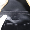MCM Vicetos Logogram Backpack PVC Beige Gold Auth gh2219-20