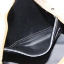 MCM Vicetos Logogram Backpack PVC Beige Gold Auth gh2219-23