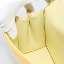 LOUIS VUITTON Monogram Vernis Spring Street Bag Lime Yellow M91068 Auth gh2220A-20