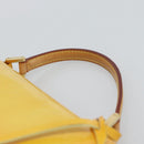 LOUIS VUITTON Monogram Vernis Spring Street Bag Lime Yellow M91068 Auth gh2220A-8