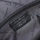 Salvatore Ferragamo Hand Bag Canvas Black Silver Auth gh2223-12