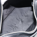 Salvatore Ferragamo Hand Bag Canvas Black Silver Auth gh2223-11