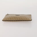 FENDI Celine MCM Clutch Bag Shoulder Bag Canvas Leather 5 Set Brown Auth gh2229-16