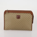 FENDI Celine MCM Clutch Bag Shoulder Bag Canvas Leather 5 Set Brown Auth gh2229-8