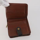 LOUIS VUITTON PRADA Monogram Wallet Nylon 6 Set Black LV Auth gh2230-16