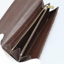 LOUIS VUITTON PRADA Monogram Wallet Nylon 6 Set Black LV Auth gh2230-9