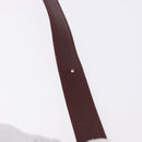 CARTIER Must Line Shoulder Bag Leather Bordeaux Gold Tone Auth gh2231-9