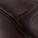 CARTIER Must Line Shoulder Bag Leather Bordeaux Gold Tone Auth gh2232-12
