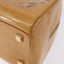 LOUIS VUITTON Monogram Vernis Tompkins Square Hand Bag Beige M91149 Auth gh2233-10