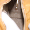 LOUIS VUITTON Monogram Vernis Tompkins Square Hand Bag Beige M91149 Auth gh2233-19