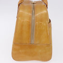 LOUIS VUITTON Monogram Vernis Tompkins Square Hand Bag Beige M91149 Auth gh2233-5