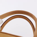 LOUIS VUITTON Monogram Vernis Tompkins Square Hand Bag Beige M91149 Auth gh2233-9