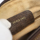 GUCCI GG Supreme Web Sherry Line Boston Bag PVC Beige 20 012 3841 Auth gh2240-21