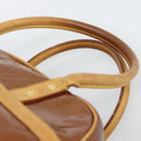LOUIS VUITTON Monogram Vernis Tompkins Square Hand Bag Bronze M91103 Auth gh2241-8