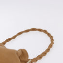 GUCCI Web Sherry Line Shoulder Bag Leather Brown Gold 001 056 0171 Auth gh2243A-8