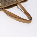 GUCCI GG Canvas Tote Bag Beige Gold Tone 002 1098 Auth gh2244-7