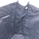 HERMES Fourre Tout MM Hand Bag Canvas Black Silver Auth gh2247A-16