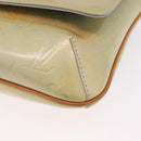LOUIS VUITTON Monogram Vernis Thompson Street Bag Gris M91008 LV Auth gh2248-11