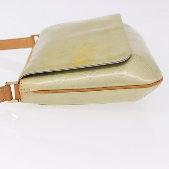 LOUIS VUITTON Monogram Vernis Thompson Street Bag Gris M91008 LV Auth gh2248