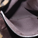 FENDI Zucca Canvas Tote Bag Black Brown Auth gh2249-20