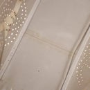 CHANEL Chain Tote Bag Patent Orange Silver CC Auth gh2250-9