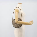 GUCCI GG Supreme Shoulder Bag PVC Leather Beige Gold Tone 56 02 600 Auth gh2251-22