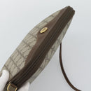 GUCCI GG Supreme Shoulder Bag PVC Leather Beige Gold Tone 97 02 068 Auth gh2253-6