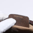 GUCCI GG Supreme Web Sherry Line Clutch Bag PVC Beige 63 014 3553 Auth gh2257-17